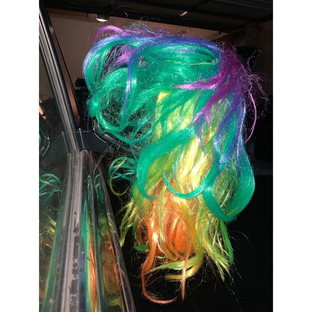 Halloween‎ Rainbow Wig Colorful Costume Cosplay Party Funky Hair women's